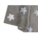Alfombra Lavable Estrellas Tricolor Gris Azul